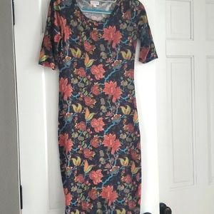 LuLaRoe XXS Julia bodycon dress